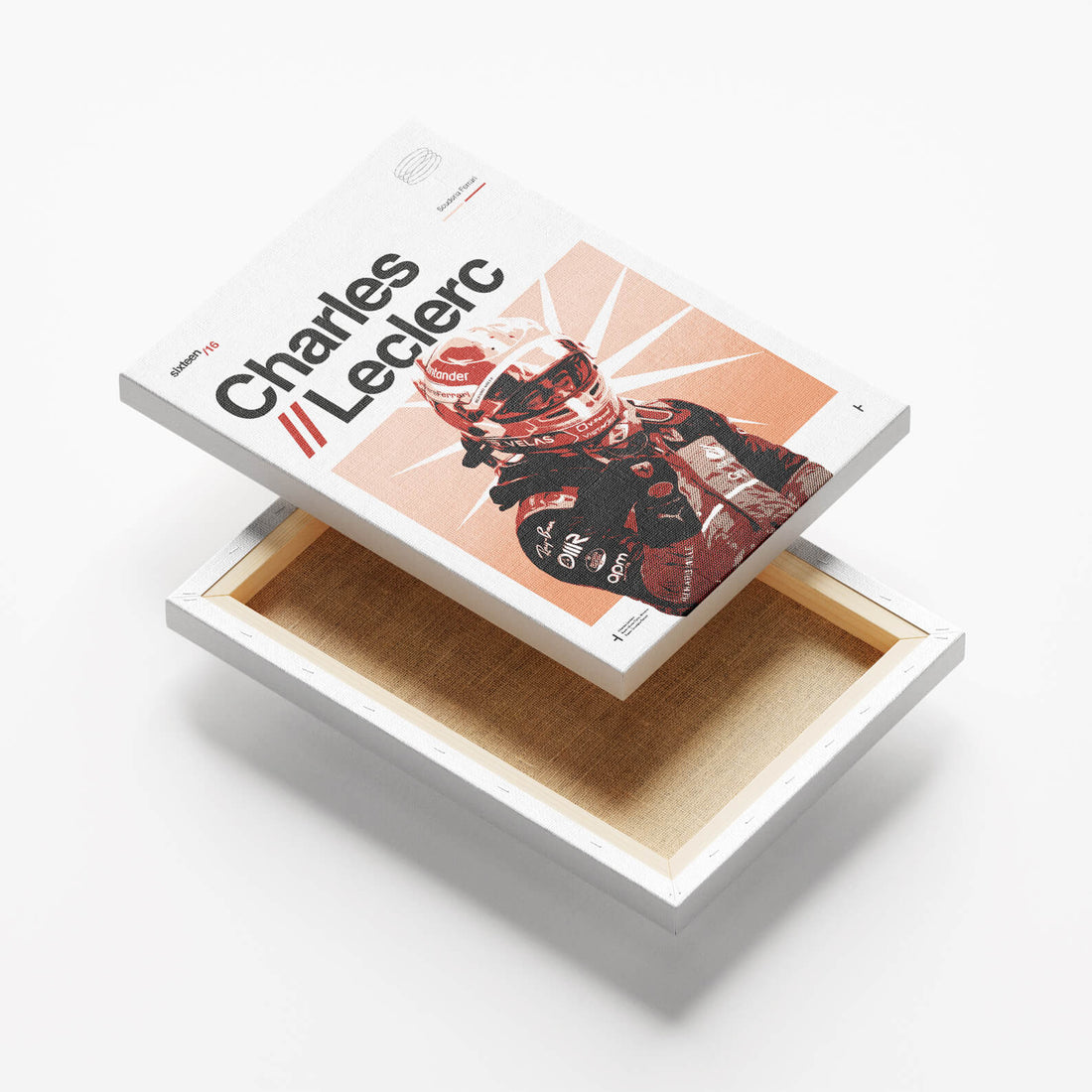 Charles Leclerc, Sixteen - Formula 1 Canvas