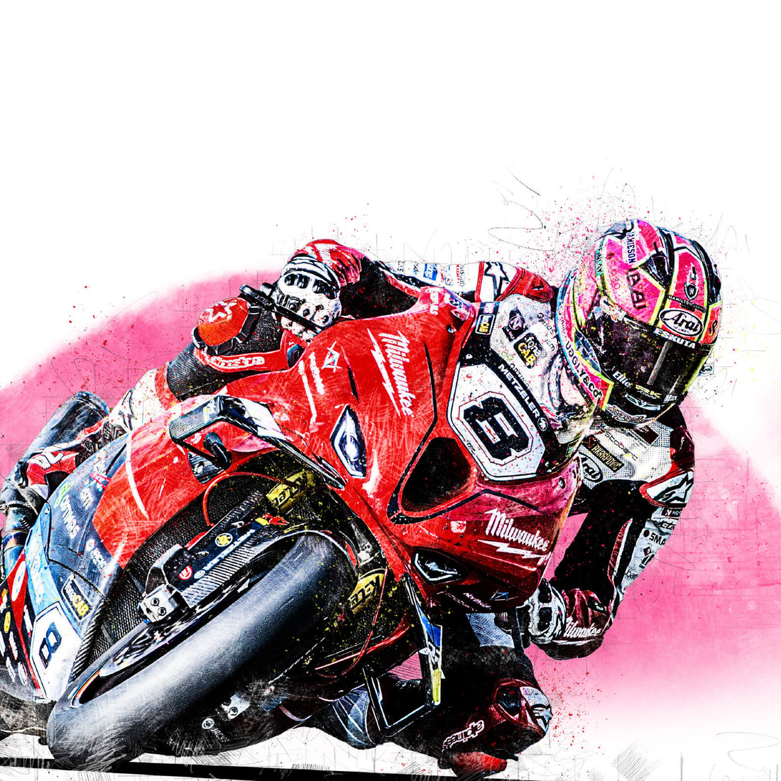 Davey Todd, Isle of Man TT 2024 Print