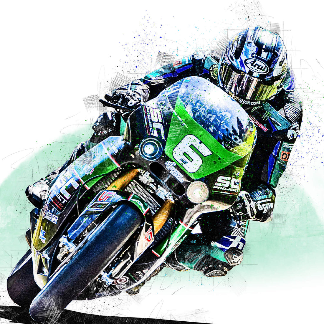 Michael Dunlop, 28th Victory, Isle of Man TT 2024 Print