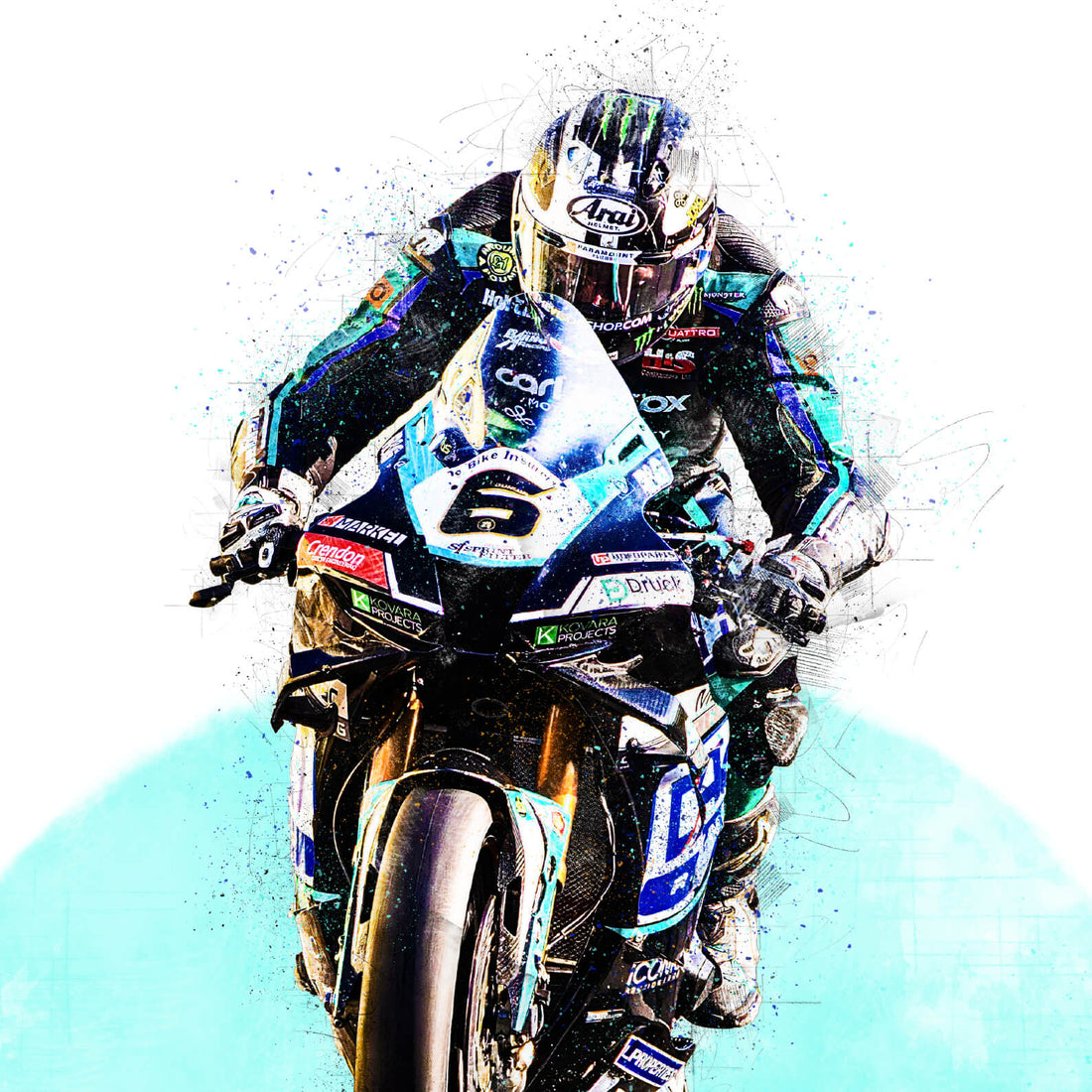 Michael Dunlop, 29th Victory, Isle of Man TT 2024 Print