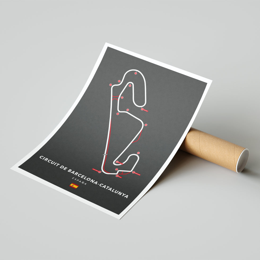 Circuit de Barcelona-Catalunya Racing Circuit Print