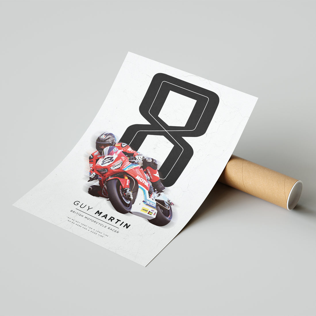 Guy Martin Isle of Man TT Rider Print