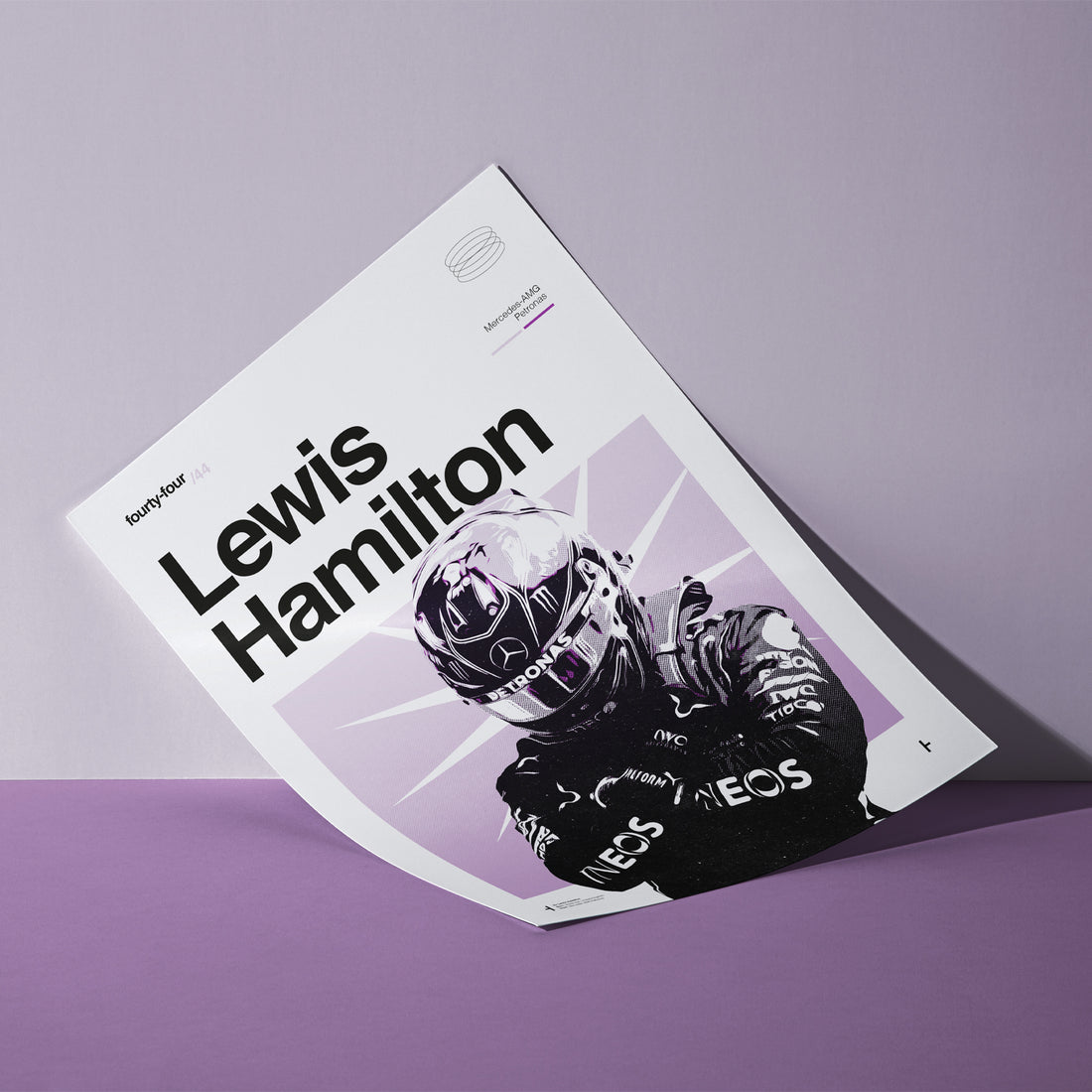 Lewis Hamilton, Wakanda Forever - Formula 1 Art Print