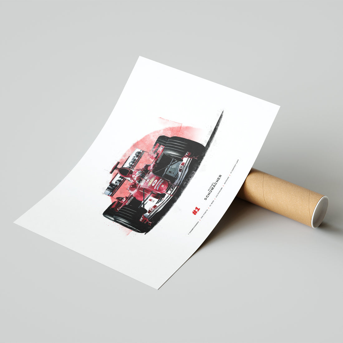 Michael Schumacher | F2002 Ferrari | Formula 1 Print
