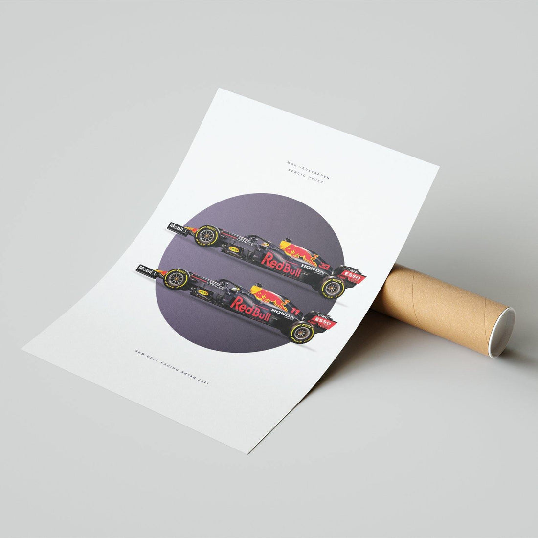 Red Bull Racing RB16B 2021 Formula 1 Car Print