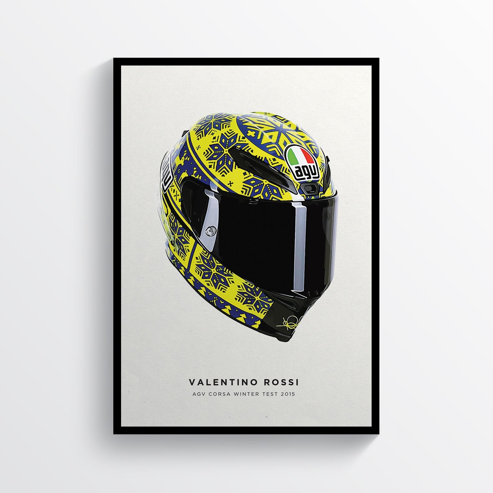 Valentino rossi winter sales test