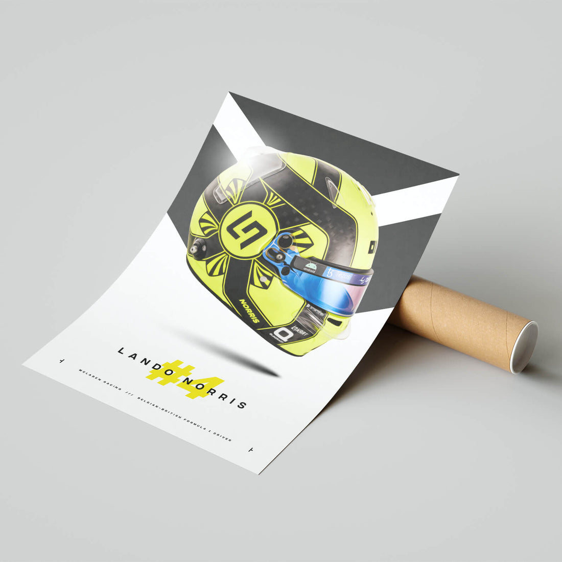 Lando Norris #4 Print, Formula 1 2023