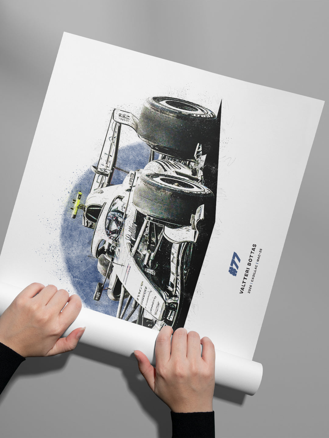 Valtteri Bottas 2026 Cadillac MAC-26, Formula 1 Print