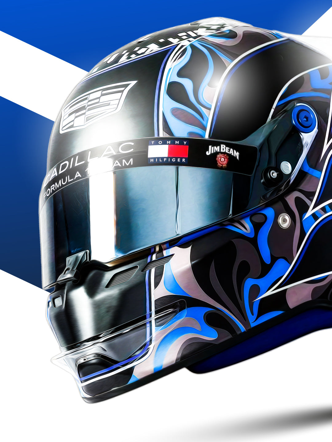 Valtteri Bottas 2026 Helmet, Formula 1 Print