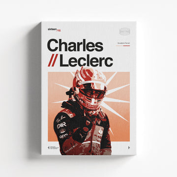 Charles Leclerc, Sixteen - Formula 1 Canvas