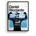 Daniel Ricciardo, Three - Formula 1 Art Print