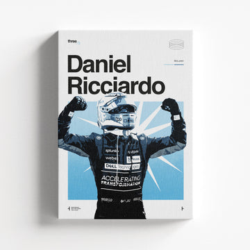 Daniel Ricciardo, Three - Formula 1 Canvas