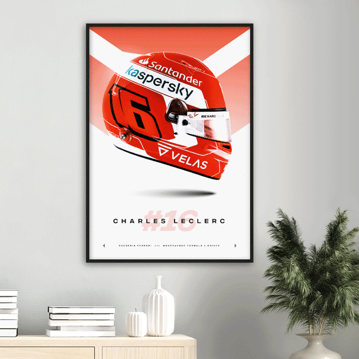 Lando Norris Monaco Edition McLaren MCL35M 2021 Formula 1 Car Print