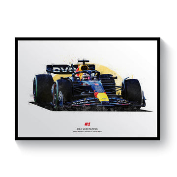 Max Verstappen Red Bull Racing RB19 | 2023 Formula 1 Car Print