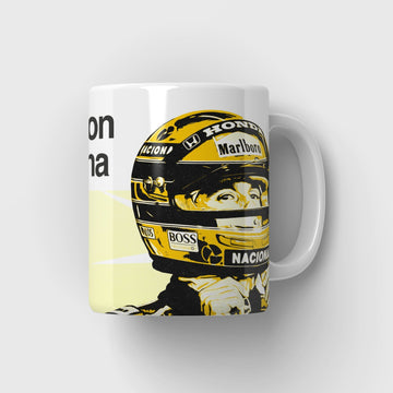 Ayrton Senna, Twenty-Seven - Formula 1 Mug