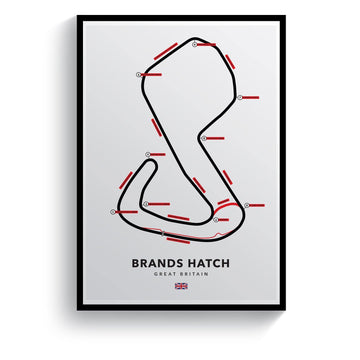 Brands Hatch British Racing Circuit Print