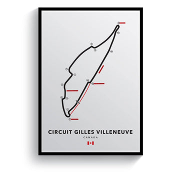 Circuit Gilles Villeneuve Canadian Racing Circuit Print