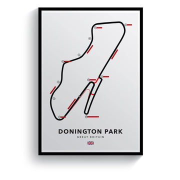 Donington Park British Racing Circuit Print
