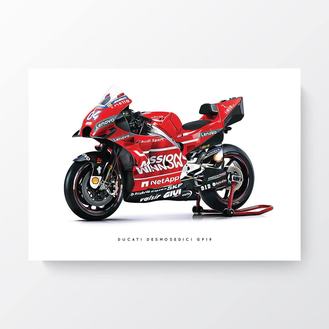 Ducati Desmosedici GP19 MotoGP Bike Print