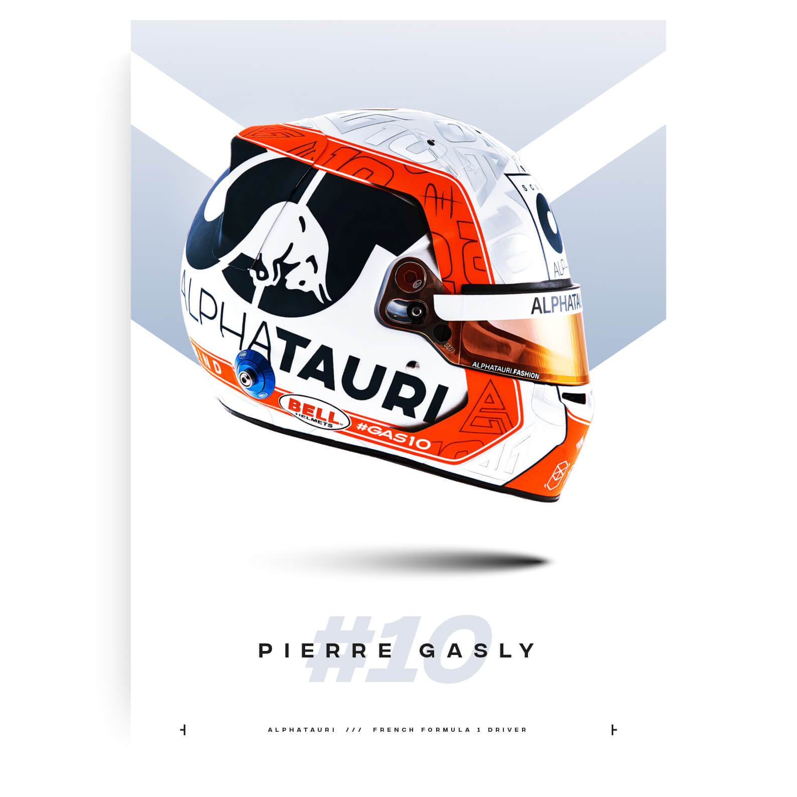Pierre Gasly print/poster without frame