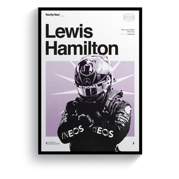 Lewis Hamilton, Wakanda Forever - Formula 1 Art Print
