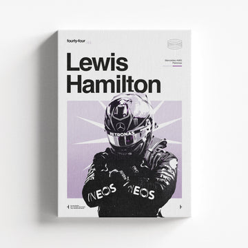 Lewis Hamilton, Wakanda Forever - Formula 1 Canvas