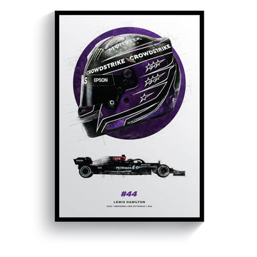 Lewis Hamilton Mercedes | 2021 Formula 1 Print