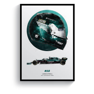 Lance Stroll Aston Martin | 2021 Formula 1 Print