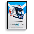 Nicholas Latifi print in black frame