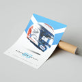 Nicholas Latifi poster with mailing tube