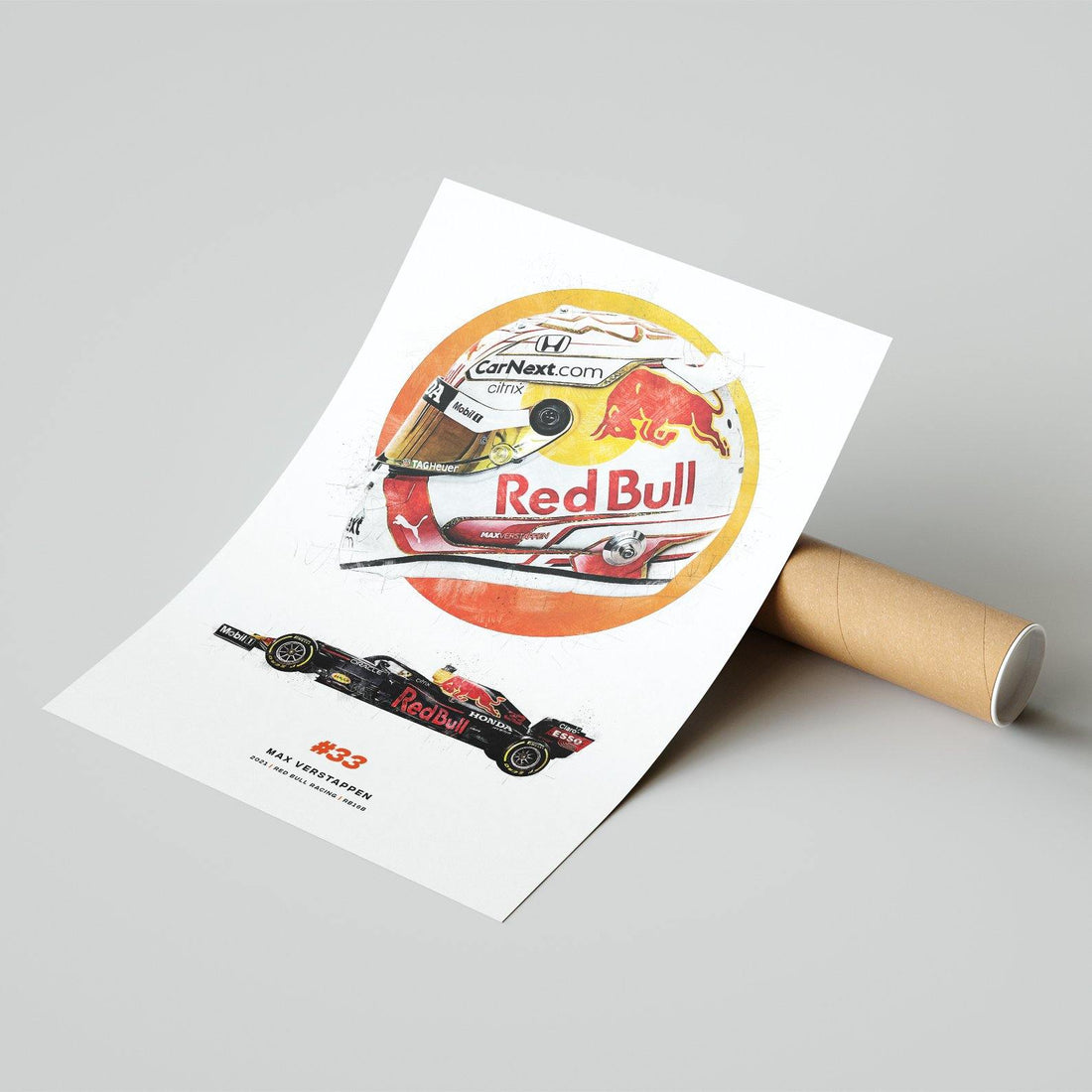 Max Verstappen Red Bull Racing | 2021 Formula 1 Print