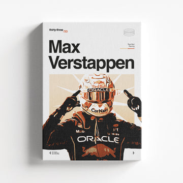 Max Verstappen, Thirty-Three - Formula 1 Canvas