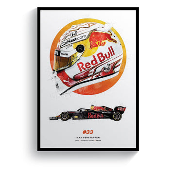 Max Verstappen Red Bull Racing | 2021 Formula 1 Print