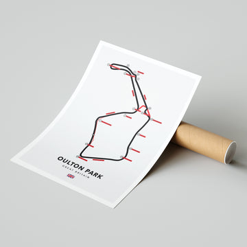 Oulton Park British Racing Circuit Print