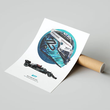 Valtteri Bottas Mercedes | 2021 Formula 1 Print