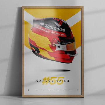 Carlos Sainz #55 Print, Formula 1 2023