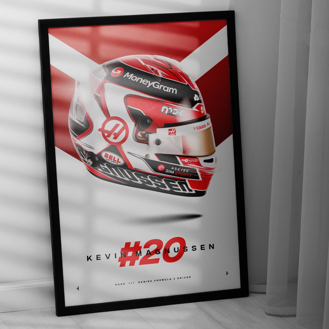 Kevin Magnussen #20 Print, Formula 1 2023