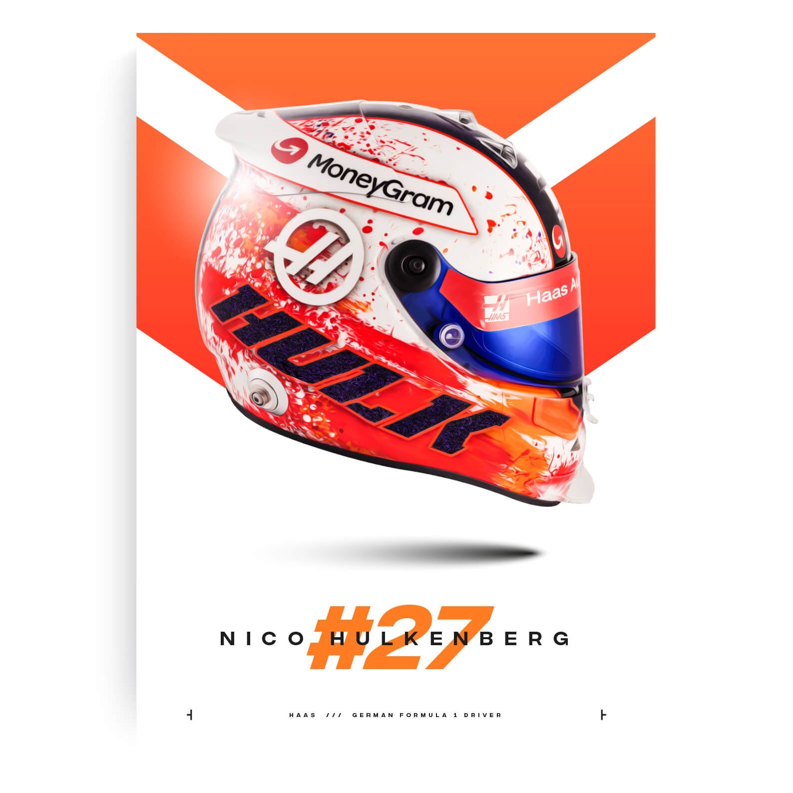 Nico Hulkenberg #27 Print, Formula 1 2023