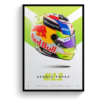 Sergio Perez #11 Print, Formula 1 2023